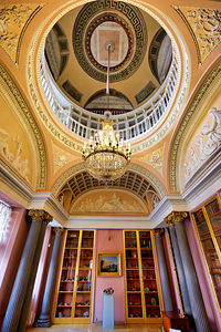 Interior view of the Stroganov Palace in St. Petersburg