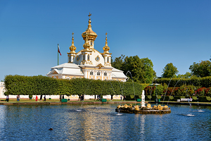 Winter palace at hermitage museum in st. petersburg