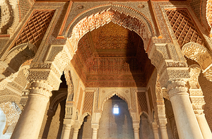 Exploring Saadian tombs in Marrakesh Morocco by Marco Brivio