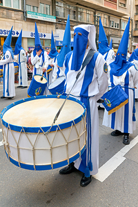 Processions in Zaragoza during Easter Holy Week celebrations