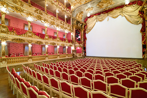 Cuvilliés Theatre interior at Residenz Palace in Munich German