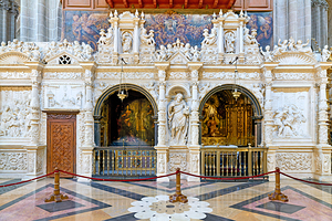 Cathedral of the Savior of Zaragoza showcases intricate designs