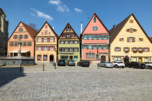 Explore old town Dinkelsbuhl in Bavaria along the Romantic Road by Marco Brivio