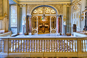 Visit the doria pamphilj gallery chapel in rome italy