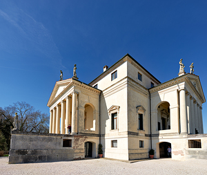 Villa La Rotonda in Vicenza Italy offers classic architecture