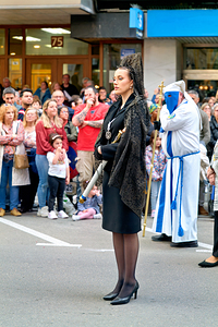 Zaragoza. Saragossa. Aragon. Spain.  Processions of the Easter Holy Week