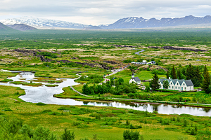 Explore Thingvellir National Park in Iceland with wide views