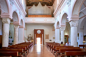 Vieste Gargano. Apulia Puglia Italy. The Cathedral