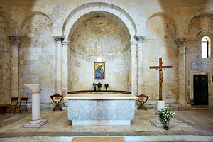 Apulia Puglia Italy. The Basilica of Santa Maria Maggiore di Siponto