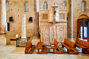 Apulia Puglia Italy. Bari. The Cathedral of Saint Sabinus