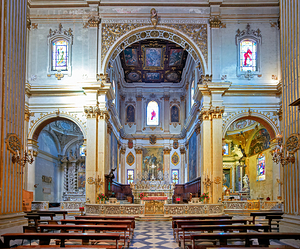 Apulia Puglia Salento Italy. Lecce. Cathedral Maria Santissima Assunta and Saint Orontius