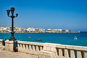 Apulia Puglia Salento. Italy. Otranto. The sea shore