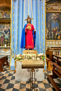 Salento. Apulia Puglia Italy. Gallipoli. The cathedral