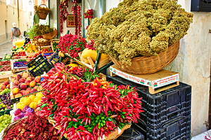 Apulia Puglia Salento. Italy. Otranto. The Cathedral of Santa Maria Annunziata