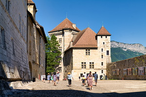 Annecy Haute Savoie France. The castle