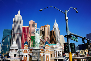 New York Hotel and Casino. Las Vegas Nevada USA