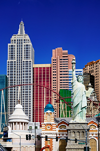 New York Hotel and Casino. Las Vegas Nevada USA