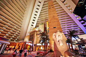 Luxor Hotel and Casino. Las Vegas Nevada USA