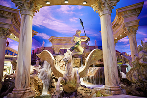 Caesars Palace Hotel Mall. Las Vegas Nevada USA