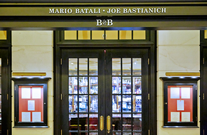 Batali and Bastianich Gourmet Restaurant inside Venetian Hotel. Las Vegas Nevada USA