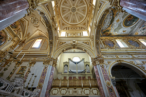 Matera Basilicata Italy. Basilica Pontificia Cattedrale di Maria Santissima della Bruna e SantEustachio
