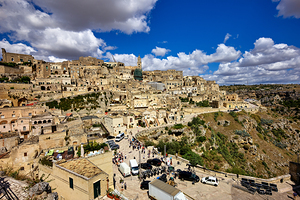 Matera Basilicata Italy. Cityscape. I sassi di Matera by Marco Brivio