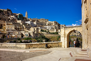 Matera Basilicata Italy. Saint Peter Caveoso Church