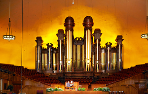 The Tabernacle Pipe Organ. Salt Lake City Utah USA
