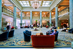 Joseph Smith memorial Building. Salt Lake City Utah USA