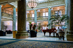 Joseph Smith memorial Building. Salt Lake City Utah USA