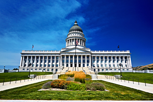 The Utah State Capitol house of government for the U.S. state of Utah.