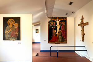 Montefalco Umbria Italy. Complesso Museale di San Francesco San Francesco Museum