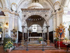 Spello Umbria Italy. Santa Maria Maggiore church
