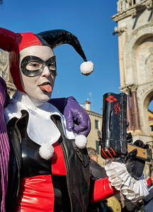 Venice Italy. The Carnival
