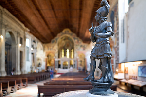 Verona Veneto Italy. San Fermo Maggiore Church