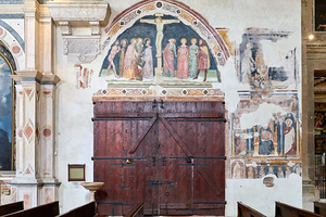 Verona Veneto Italy. San Fermo Maggiore Church