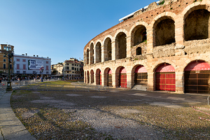 Verona Veneto Italy. The Verona Arena - Roman Amphitheatre