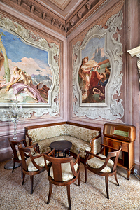 Vicenza Veneto Italy. The interiors of the Villa Valmarana ai Nani frescoed  by Giambattista and Giandomenico Tiepolo
