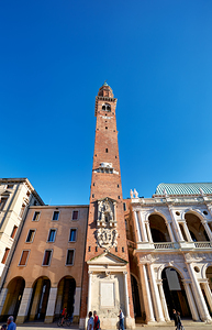 Vicenza Veneto Italy. The Basilica Palladiana is a Renaissance building in the central Piazza dei Signori in Vicenza