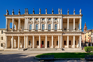 Vicenza Veneto Italy. The Renaissance Palazzo Chiericati designed by Andrea Palladio.