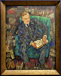 Egon Schiele - Portrait of Dr. Hugo Koller 1918 - Belvedere Museum Vienna Austria