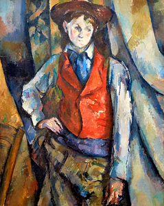 Paul Cezanne - Boy in a red Waistcoat - 188890
