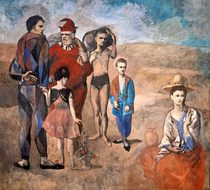 Pablo Picasso - Family of Saltimbanques - 1905 by Marco Brivio