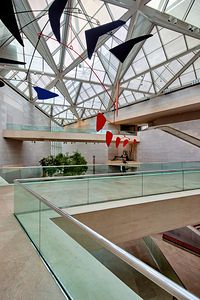 The East Building of the National Gallery of Art. Washington D.C.