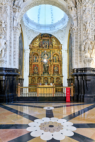 Zaragoza. Saragossa. Aragon. Spain. Cathedral of the Savior of Zaragoza. La SEO Print