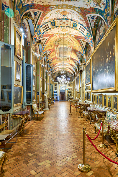 Doria Pamphilj Gallery shows art in Palazzo Doria Pamphilj in Ro Print