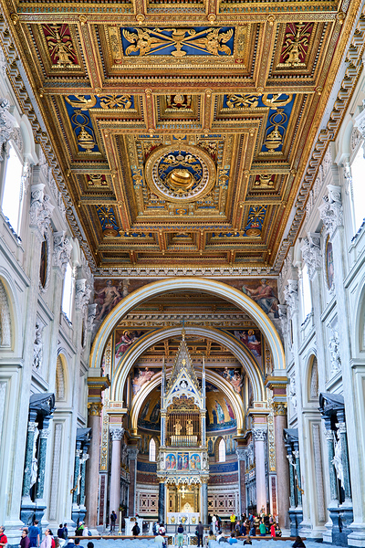 Visit to the archbasilica cathedral in rome lazio italy by Marco Brivio