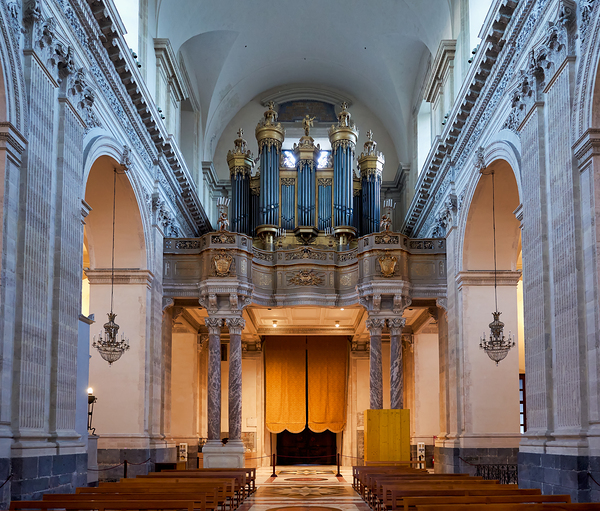 Visit the metropolitan cathedral of saint agatha duomo in catani Print