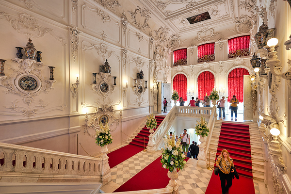 Visitors admire Catherine Palaces interior in St. Pete Digital Download