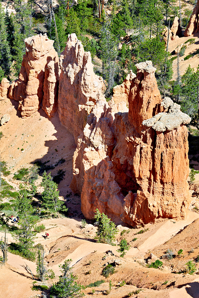 Bryce Point offers views of canyon rock formations Digital Download